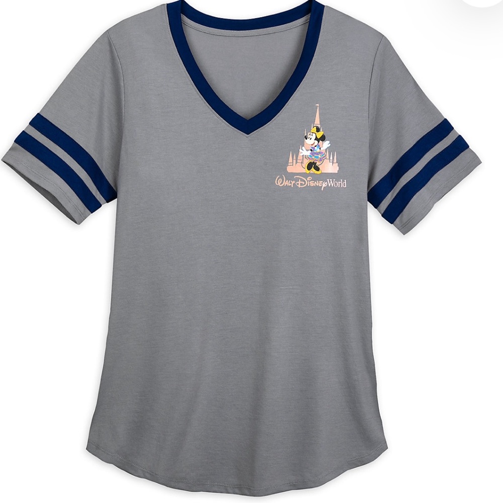 NWT. Disney Minnie Mouse Soccer T-Shirt 2XL for Women. 50th Anniversary